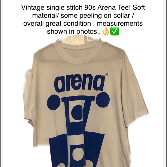 Men’s XL Arena Tee! Vintage ✅✔️ - Picture 3 of 8